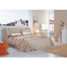 Кожаная кровать 9002 Мадонна (Размер кровати: 160Х200, Категория ткани: 1 категория)