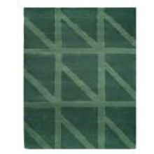 Tkano Ковер шерстяной ручной работы geometric dance зеленого цвета арт. TK18-СA0002
