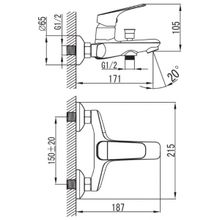 Смеситель Iddis Vinsente VINSB00i02