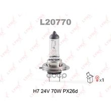 Лампа H7 24v 70w Px26d H7 24v 70w Px26d LYNXauto арт. L20770