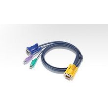 aten (cable sp15m -hd15m minidin6m 3m) 2l-5203p