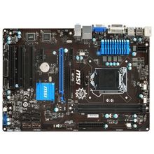 Материнская плата MSI H81-P33 RTL {LGA1155,H81,DDR3,PCI-E,SATAII,SATAIII,GBL,5.1ch Audio,DVI,D-Sub,ATX}