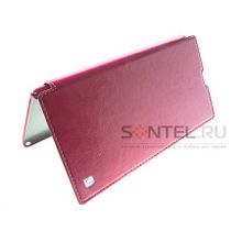 Z Ultra Sony Xperia Футляр-книга боковой Hoco Crystal Leather red rose