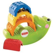 Fisher Price (MATTEL) Fisher-Price Игрушка-пирамидка "Крокодильчик" CDC48