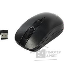 Oklick 445MW черный оптическая 1200dpi беспроводная USB 3but 945817