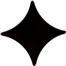 Керамогранит Gracia Ceramica Stella black border 02 010203001129 вставка 11х11