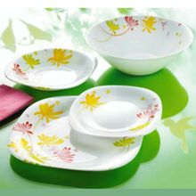 Столовый сервиз Luminarc CRAZY FLOWER 104 предметов 12 персон H2209