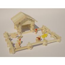 Конструктор ЛЕСОВИЧОК les 012 "Солнечная ферма" №1 набор из 110 деталей