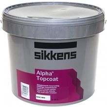 Sikkens Wood Coatings Alpha Topcoat 10 л белая