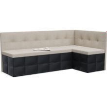 Смарт Диван кухонный угловой Домино лайт со спальным местом