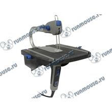 Электролобзик Dremel "MS20-1 5 Moto-Saw" F013MS20JC, стационарный (70Вт, 2250ход. мин.) + 3 набора пильных полотен + кейс [129385]