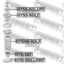 Отбойник Переднего Амортизатора Hyd-Sbf Febest арт. HYDSBF