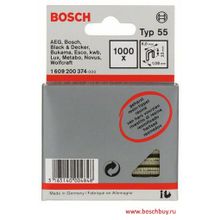 Bosch Набор 1000 скрепок 23 4 мм T55 (1609200374 , 1.609.200.374)