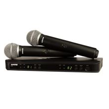Караоке - комплект для дома AST-50 с микрофонами SHURE BLX288E SM58, микшером и колонками JBL PRX815W