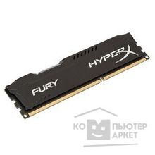 Kingston DDR3 DIMM 8GB PC3-12800 1600MHz HX316C10FB 8 HyperX Fury Series CL10 Black