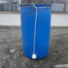 Бочки пластиковые 227 л с встроенным нагревателем воды на 1,5 кВт