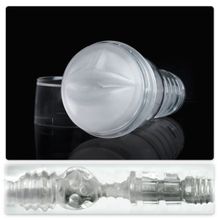 Fleshlight Прозрачный мастурбатор-ротик Fleshlight - Ice Mouth Crystal (прозрачный)