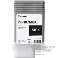 Canon PFI-107MBK 6704B001 Картридж для iPF680 685 770 780 785, Черный, 130ml