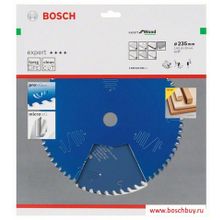 Bosch Пильный диск Expert for Wood 235x30x2.8 1.8x56T по дереву (2608644066 , 2.608.644.066)