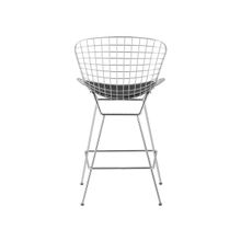 ПМ: Stool Group Стул полубарный с низкой спинкой Bertoia