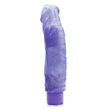 Dream Toys Фиолетовый водонепроницаемый вибратор JELLY JOY SWEET MOVE MULTI-SPEED VIBE - 20 см.
