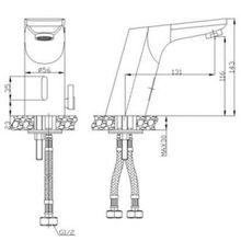 Raiber Смеситель для раковины Sensor RHL6006N