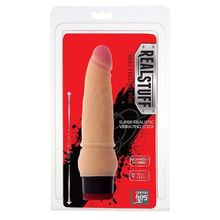 Dream Toys Вибратор-реалистик со встроенным пультом REALSTUFF 6INCH VIBRATOR - 15,5 см. (телесный)