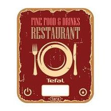 весы кухонные Tefal BC 5104V1, 5кг, стекло