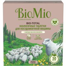 Biomio Bio Total с Эфирным Маслом Эвкалипта 30 таблеток в пачке