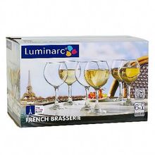 Фужеры для вина Luminarc Diners French Brasserie Французский ресторанчик 210 мл 6 шт. ОСЗ H9451
