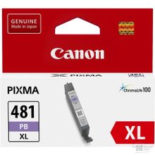 Canon CLI-481XL PB 2048C001 Картридж для PIXMA TS6140 TS8140TS TS9140 TR7540 TR8540, фото голубой