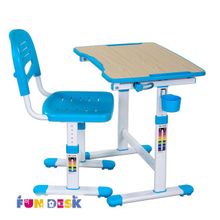 FunDesk Парта и стул Piccolino II Blue