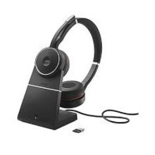 Jabra Гарнитура Jabra Evolve 75 Stereo MS Charging stand Link 370