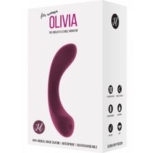 Shots Media BV Розовый гнущийся вибратор Olivia - 15,6 см. (розовый)