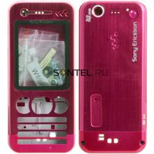 Корпус Class A-A-A Sony-Ericsson W890i розовый