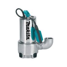 Насос Макита PF 1110, Насос дренажный погружной,1100Вт,250лм,Н=10м,Г-5м,грвод(вкл35мм),мин уровень воды50мм