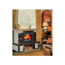 Пристенная облицовка (камин)  Bella Italia Lecce (Белла Италия Лечче, каминокомплект с топкой)