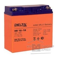 Delta HR 12-18 18 А ч, 12В свинцово- кислотный аккумулятор