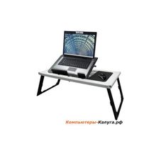 Столик для ноутбука kromax SATELLITE-20, наклон до 30°,  2 USB-кулера, столешница 56х32 см, max 20 кг