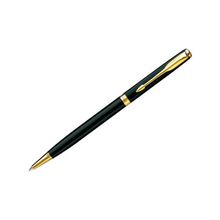 S0808740 - Ручка шариковая Parker Sonnet 07 SLIM Черный лак линия письма M черный стержень