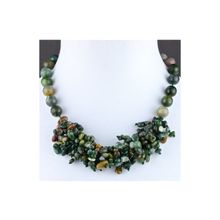 Бусики-Колечки Колье Яшма "Арситта" арт.П4338