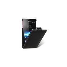 Чехлы для Sony Xperia V Чехол книжка Melkco Sony Xperia V (Black)