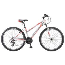 Велосипед STELS Miss 6100 V 26 V030 (2018) 15" Белый-красный LU072666