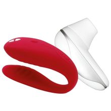 We-vibe Подарочный набор We-Vibe Tease+Please (красный с белым)