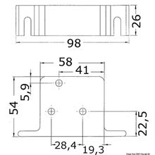 Osculati Автоматический электронный выключатель для трюмных помп, 16.610.00