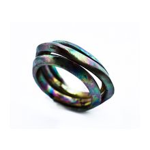 Кольцо «волна 1»