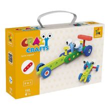 Конструктор Gigo Junior engineer - crazy crafts (Гиго. Юный инженер - cумасшедшие штучки), 1+