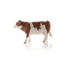 Schleich Симментальская корова коричнево-белая