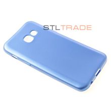 A3 (2017) Samsung Силиконовый чехол TPU Case Металлик голубой