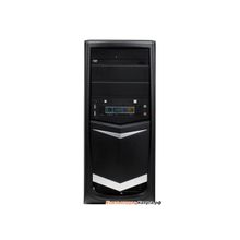 Корпус H-210 Black-Silver 350W 20+4pin SATA USB Audio